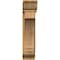 Ekena Millwork Imperial Traditional Rough Sawn Bracket w/ Offset Brace, Western Red Cedar, 8"W x 28"D x 36"H BKT0806X28X36IMP01RWR - alternate 3